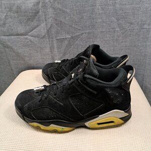 Air Jordan 6 Low Chrome Size 10 Mens Nike Retro OG Silver Black 2015 304401-003